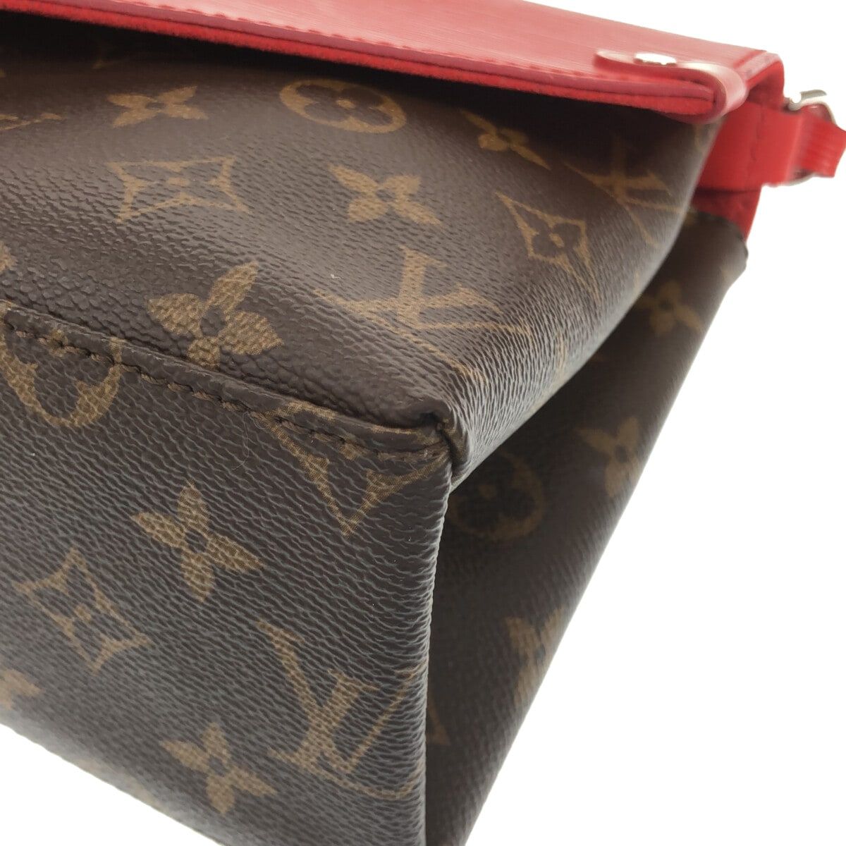 LOUIS VUITTON(ルイヴィトン) ショルダーバッグ モノグラム サンミシェル M44031 コクリコ モノグラム・キャンバス、エピ・レザー  - メルカリ