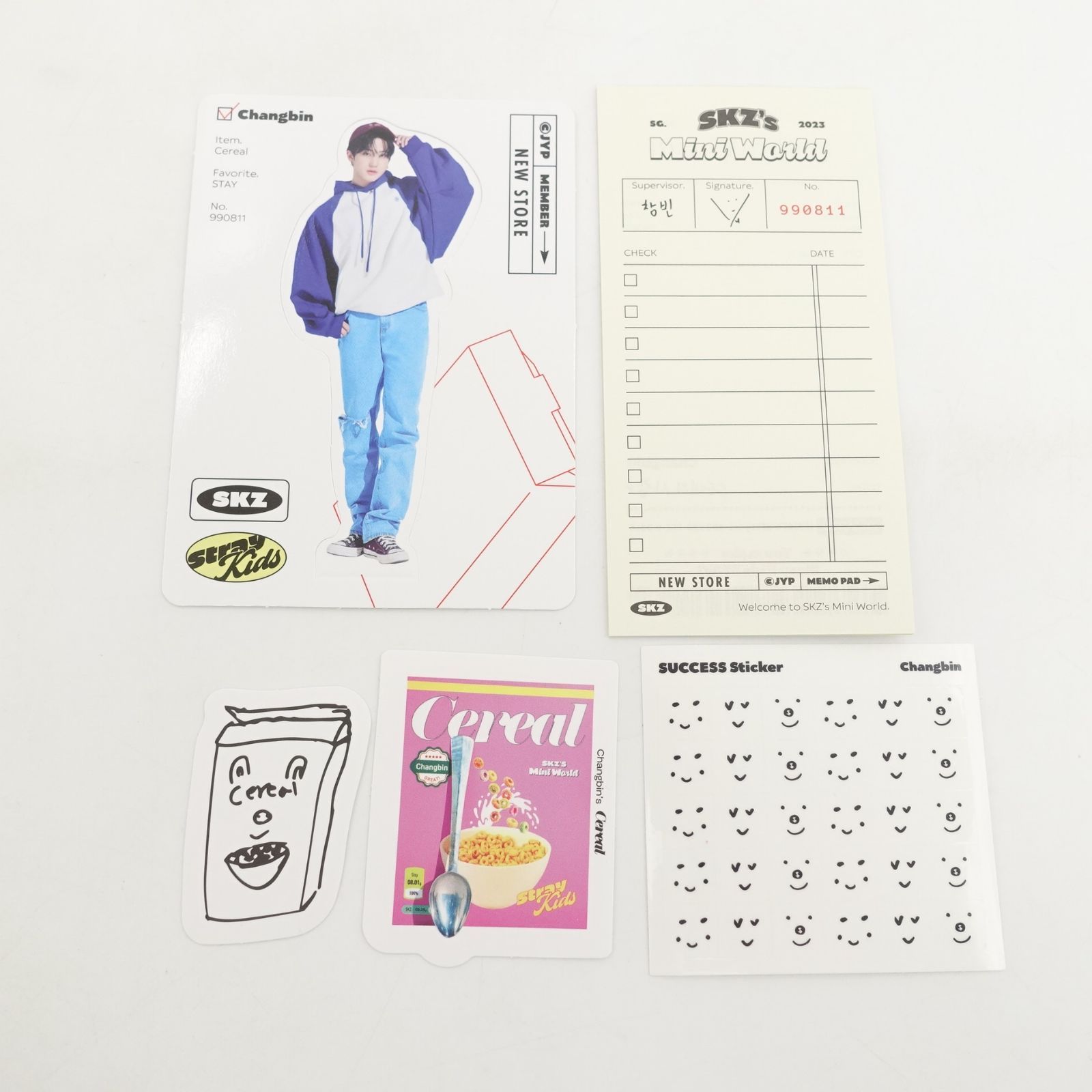 Stray Kids チャンビン シーグリ 2023 トレカ フォト カード