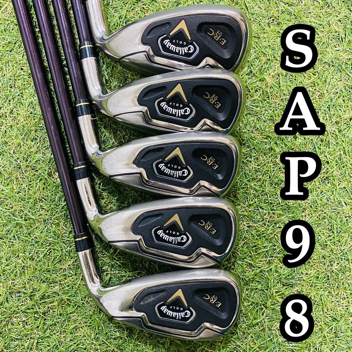 豪華9本】中空ヘッド キャロウェイ ERC Ti メンズアイアンセット R