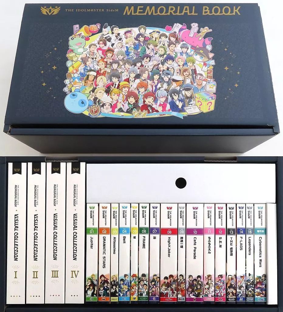 中古】アニメムック ≪設定資料集≫ 付録付)アイドルマスター SideM