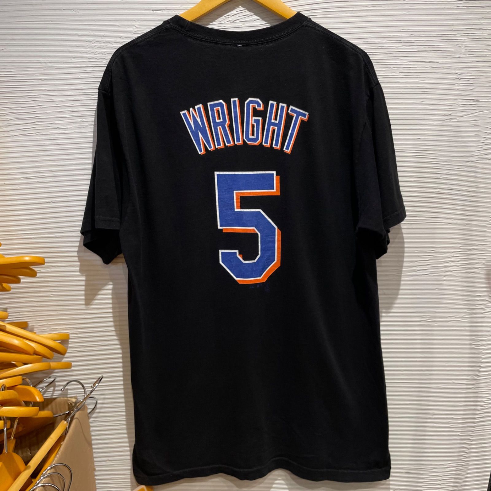 デッド 2000年 Majestic MLB NY METS Tシャツ L 黒 デッド 2000年