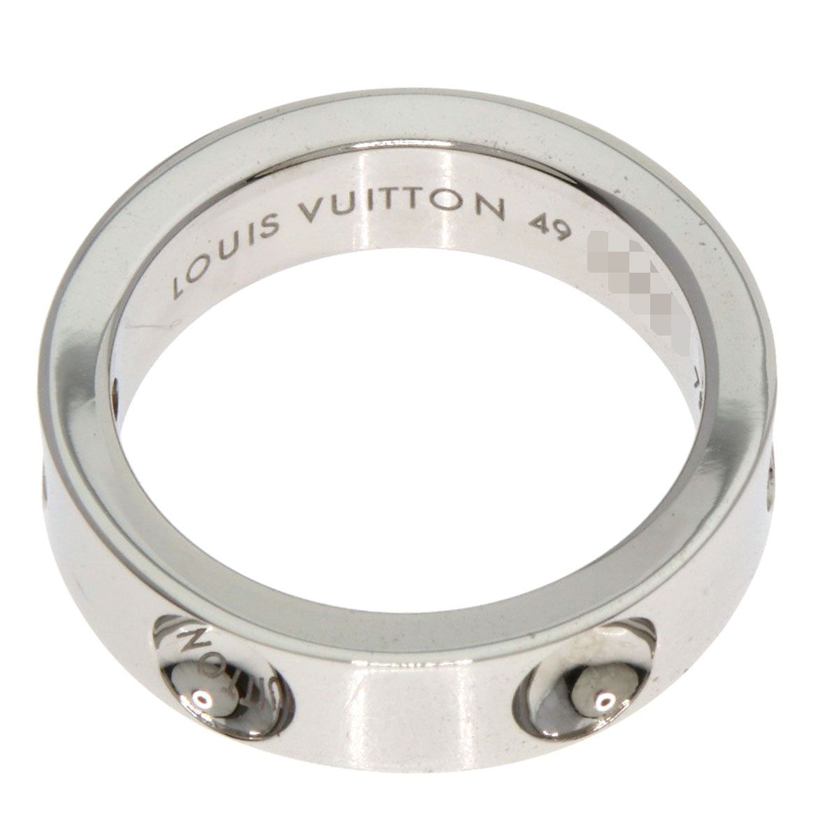 LOUIS VUITTON ルイヴィトン プティット バーグ 1P サファイア 49 リング 指輪 K18WG レディース FORTGASGNV_COM_BR