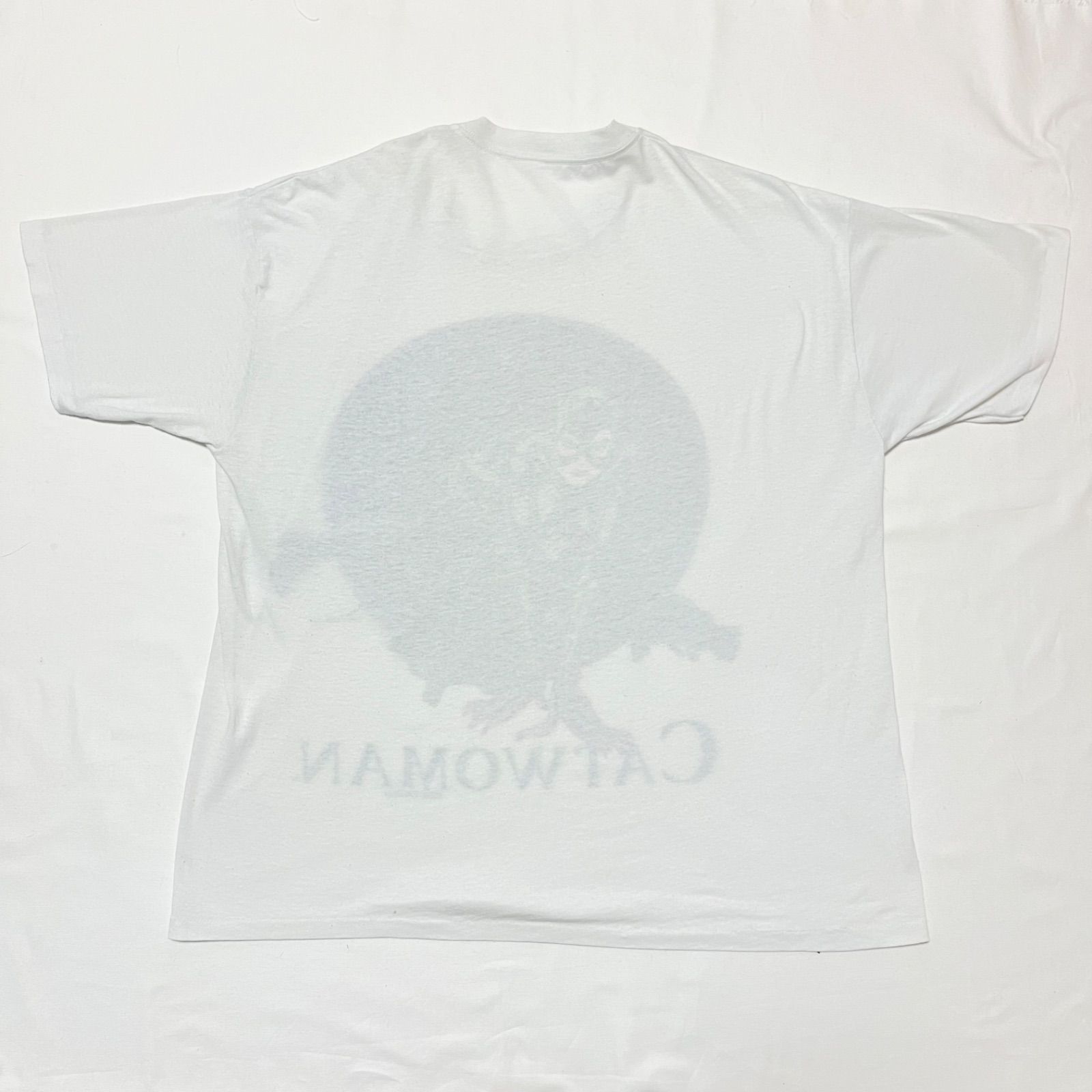90s DC comics BatMan Cat Woman T-shirt バットマン キャットウーマン 