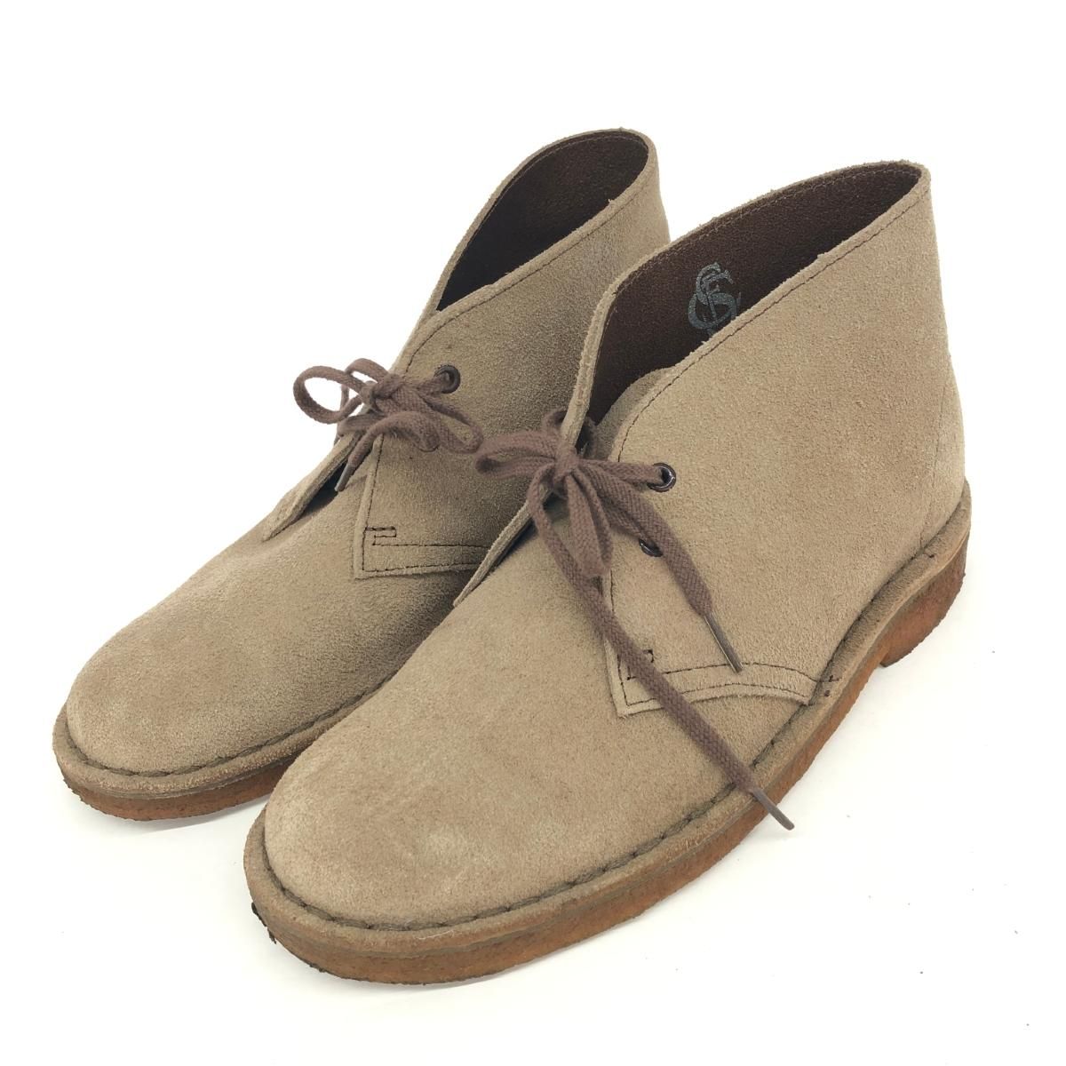 Clarks クラークス ワークブーツ ベージュ デザートブーツ