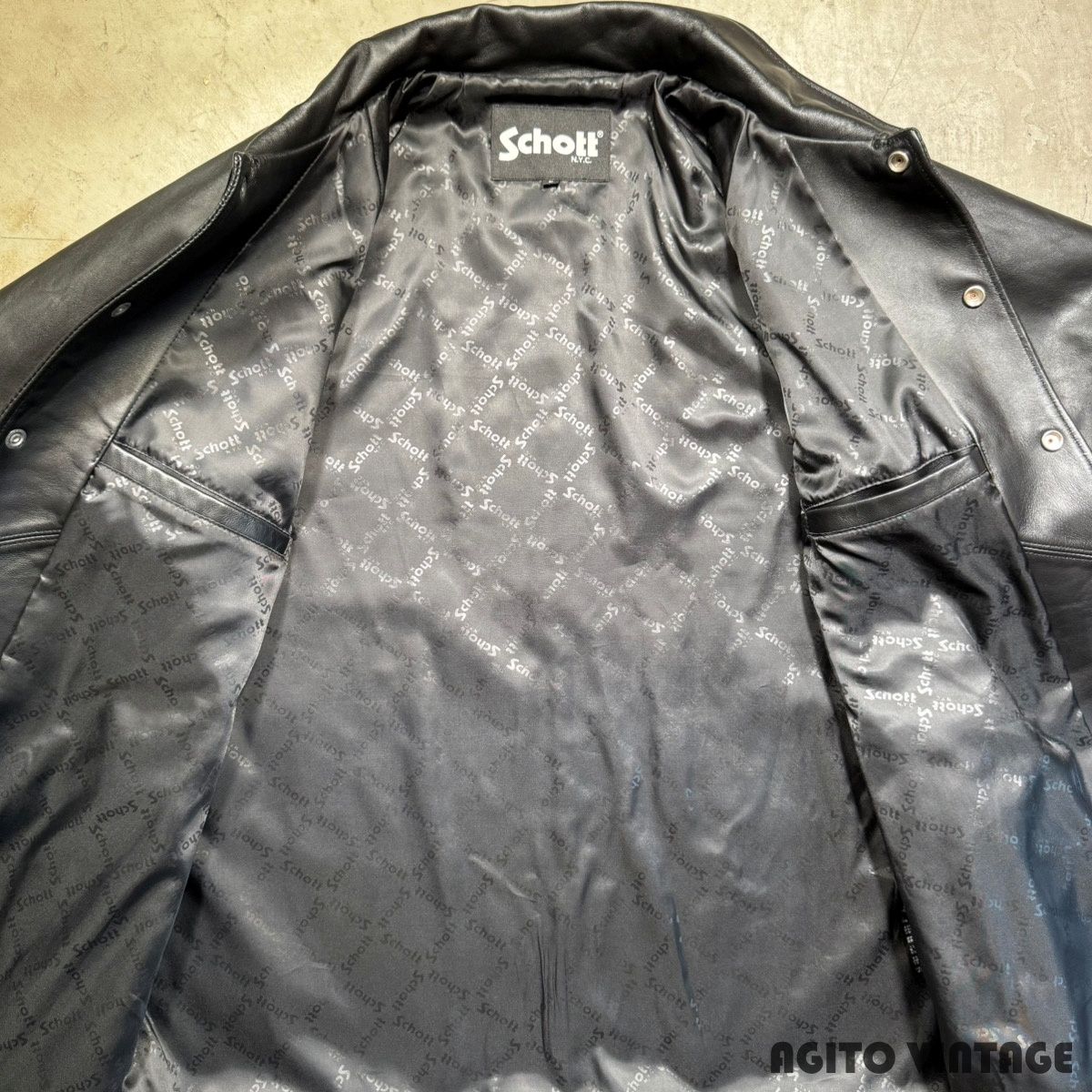 Schott ショット 3121026 SHEEP COACH JACKET シープスキン レザー 