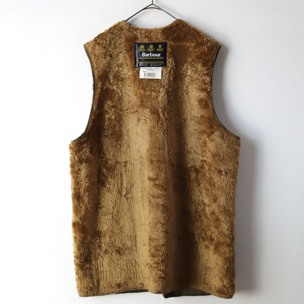 90s イングランド製 バブアー ファー ライナー ベスト C38 97CM - メルカリ 