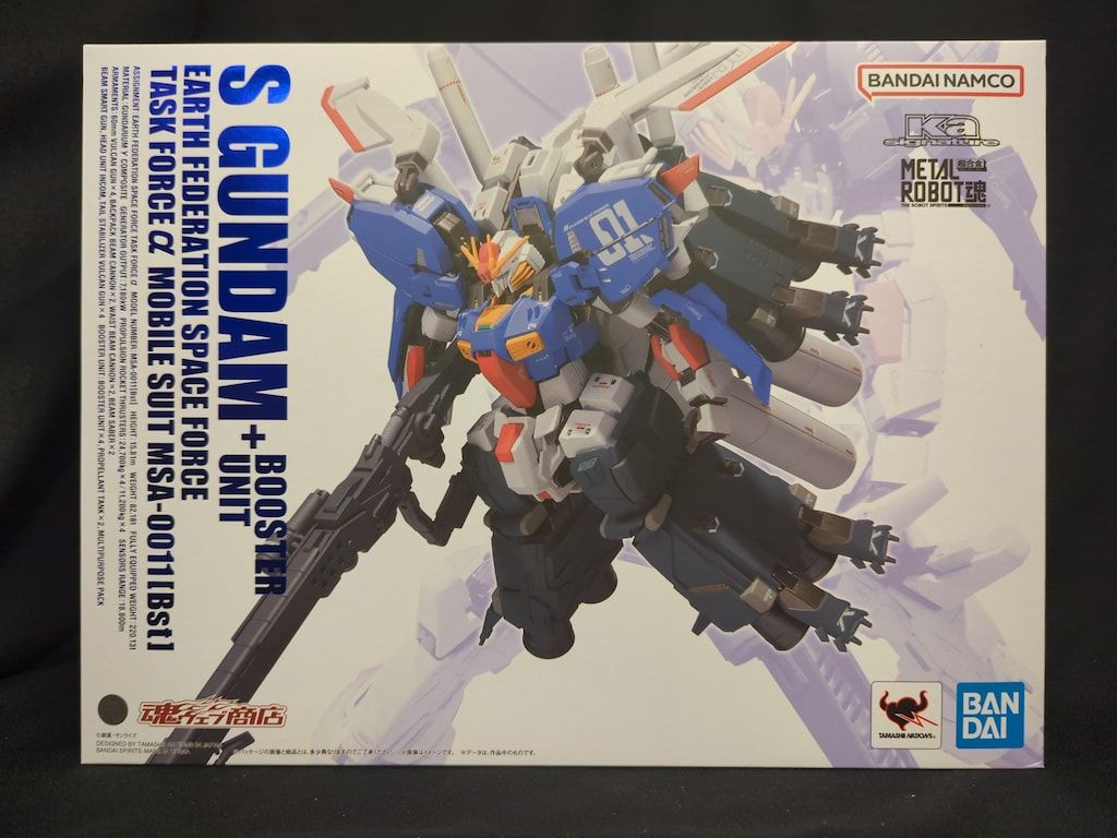BANDAI SPIRITS METAL ROBOT魂 (Ka signature) u003cSIDE MSu003e ガンダム・センチネル Sガンダム ブースター・ユニット装着型