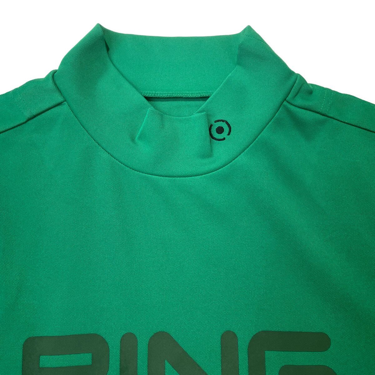 PING - coco 中古 ピン PING メンズ 半袖シャツ L 緑 グリーン 春夏 モックネック 中古 メンズ ピン PING 半袖シャツ L 緑 グリーン 春夏 モック