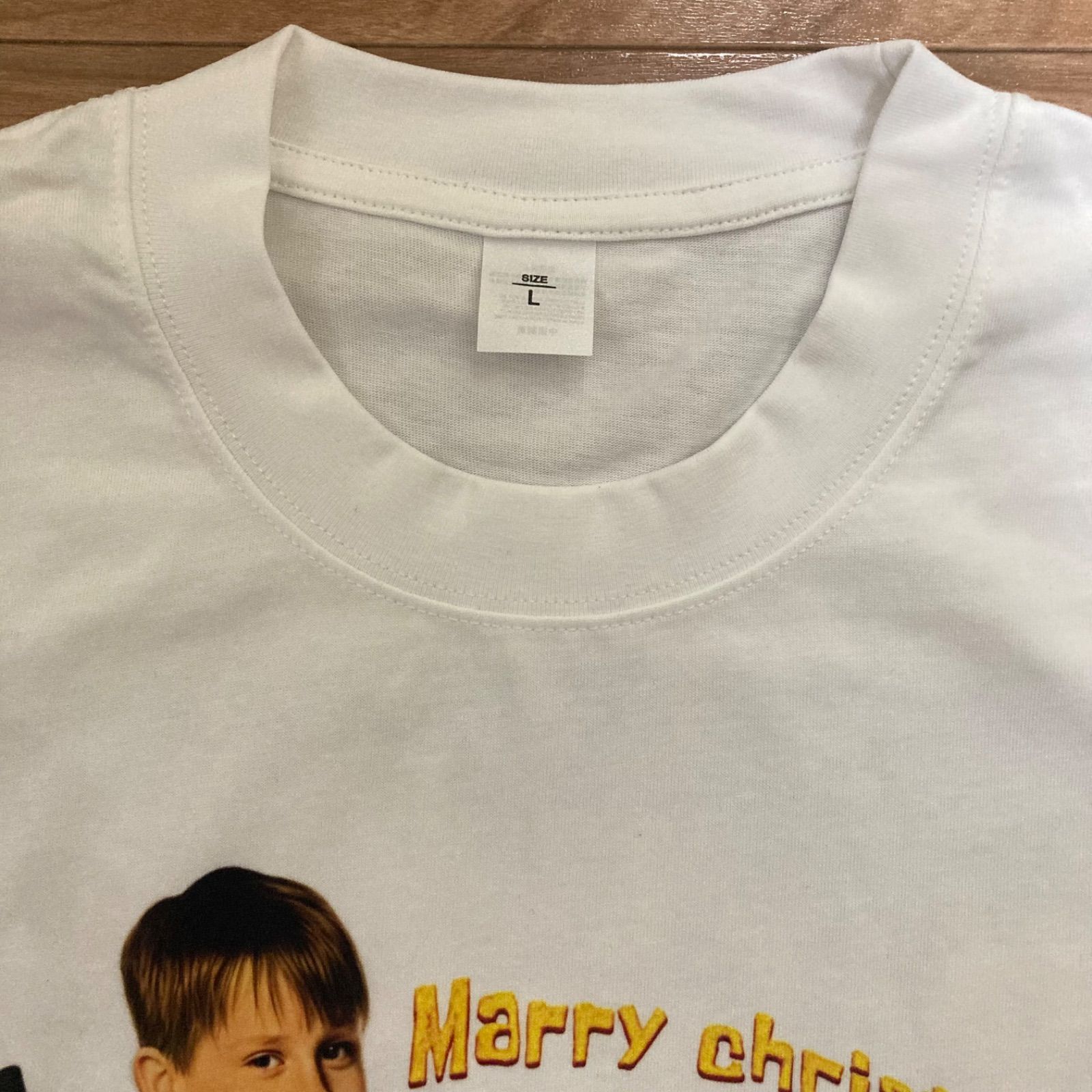 90's HOMEALONE ホームアローン　ムービー Tシャツオリジナル古着 mm]BGHR ムービー Tシャツ 古着 USA製 白 ホームアローン HOME