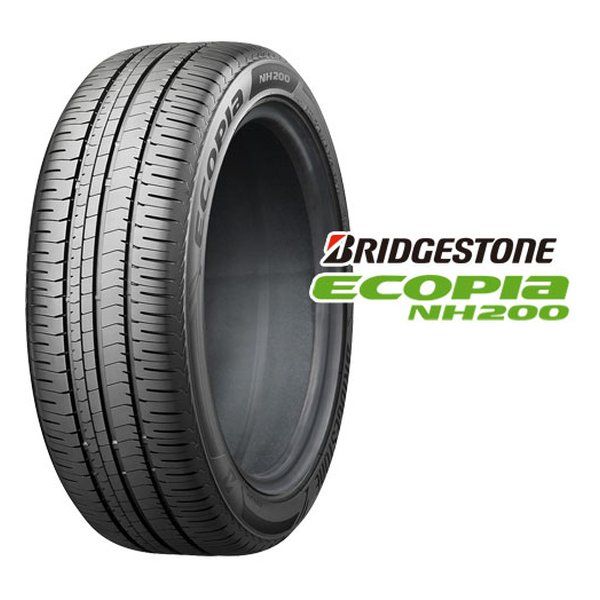 【新品】BRIDGESTONE（ブリヂストン） 低燃費タイヤ ECOPIA NH200  セダン/スポーツ/ミニバン/215/45R17 91W XL 36911 (2619985)