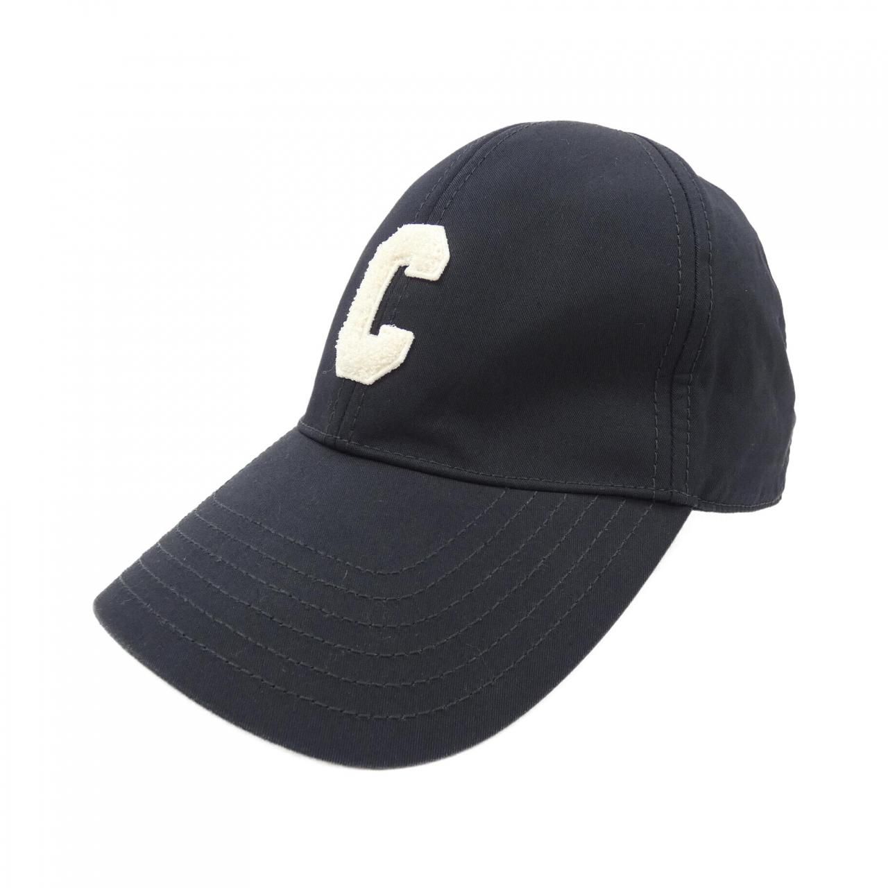 CELINE キャップ 　M セリーヌ CELINE ベースボールキャップ ブラック M 新品未使用