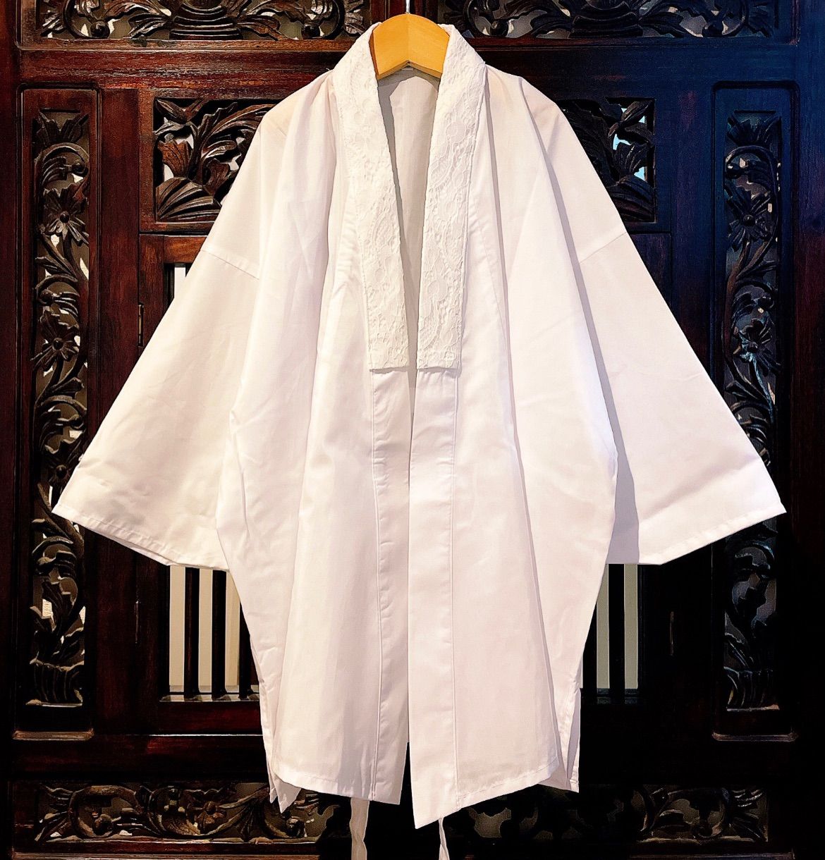 キャサリンコテージ 新品 袴 着物 肌着 レース 白 160 半衿