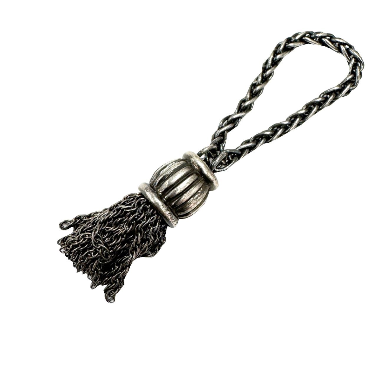 HERMES エルメス アリアン キーホルダー バッグチャーム シルバー