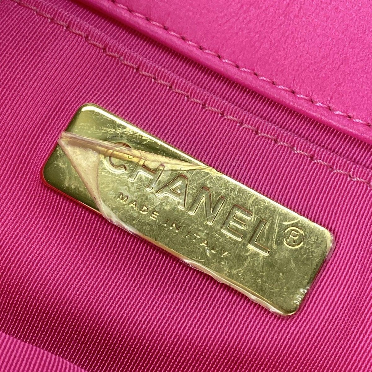 チェーンベルト フラップバッグ