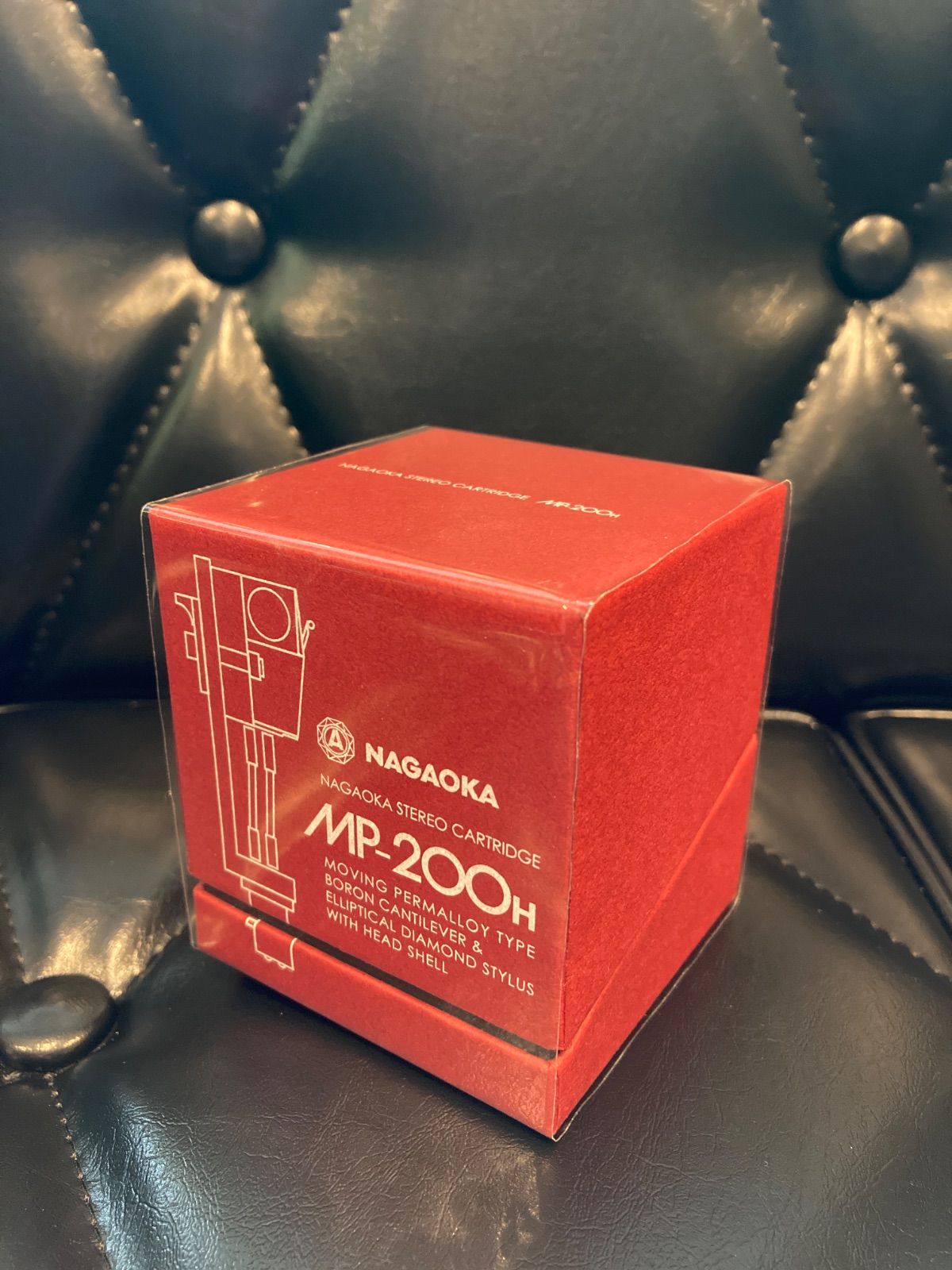 NAGAOKA MP-200H MMカートリッジ ヘッドシェル付き
