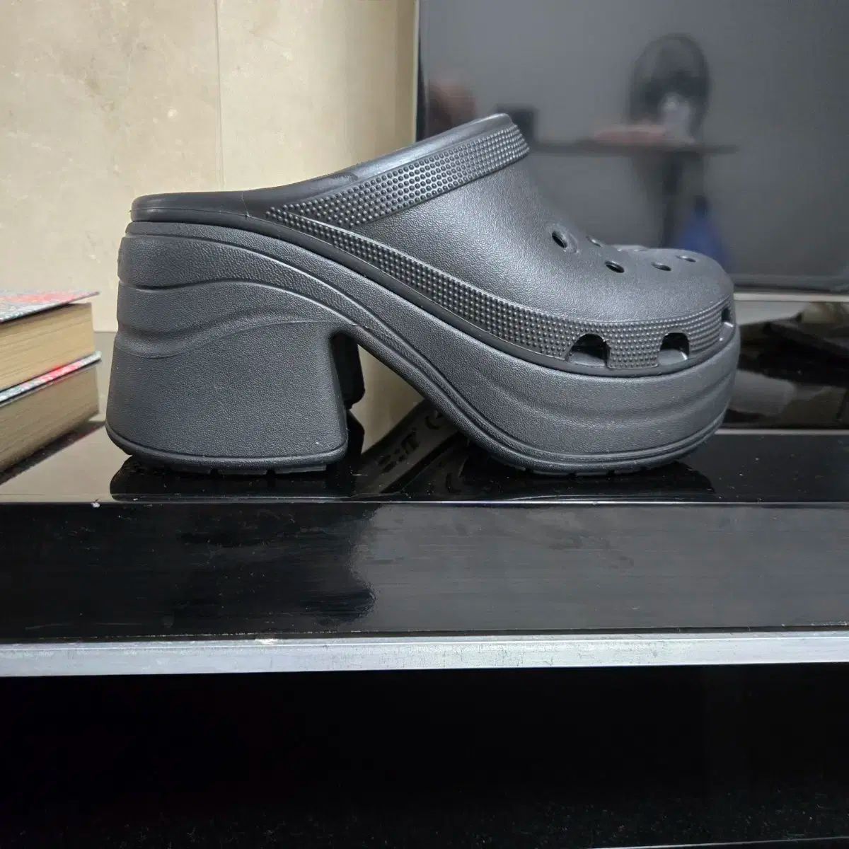 クロックス ロゼット サイレン プラットフォーム ヒール W6 260