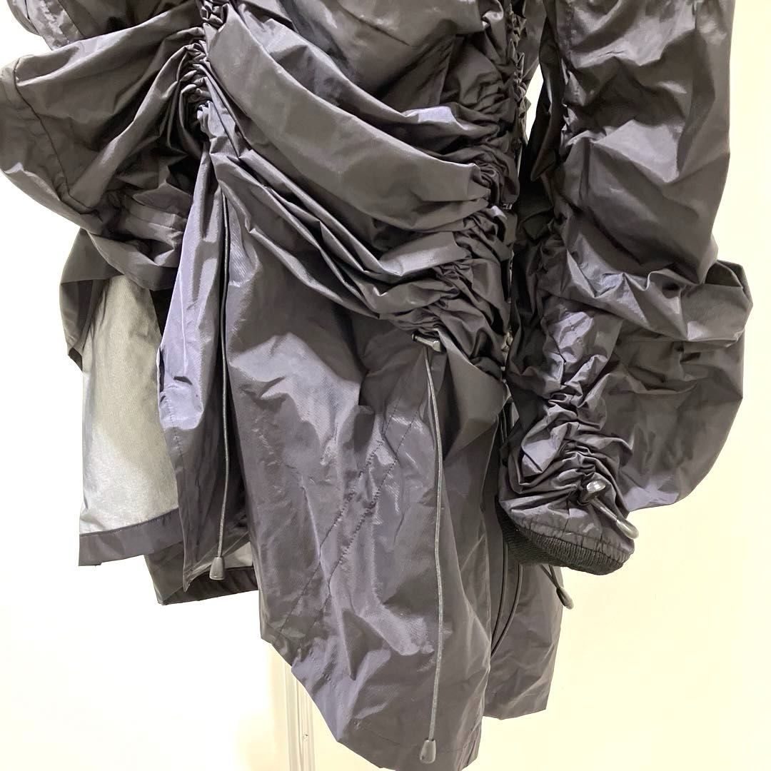 コムデギャルソン ジュンヤワタナベ ギャザー モッズコート　シャーリング コムデギャルソン ジュンヤワタナベ ギャザー モッズコートシャーリング