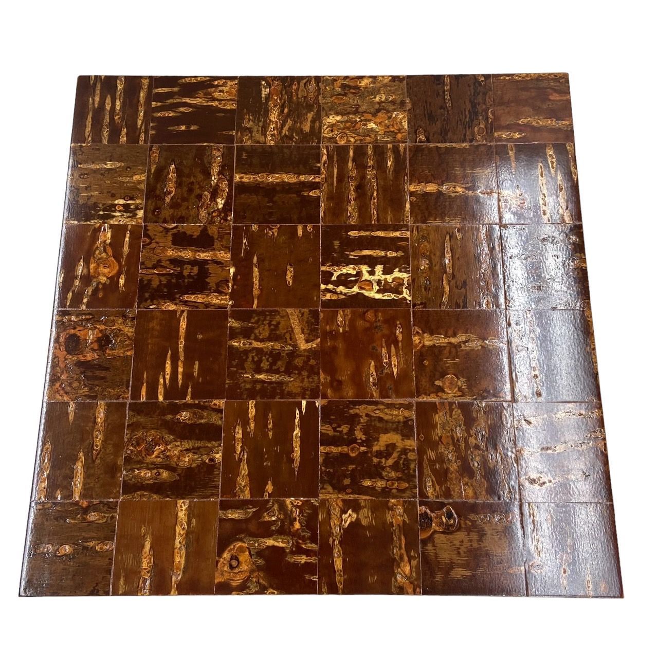 樺細工 桜皮 茶びつ 桜皮 茶櫃 16角 樺細工 秋田角館 高級桜皮細工