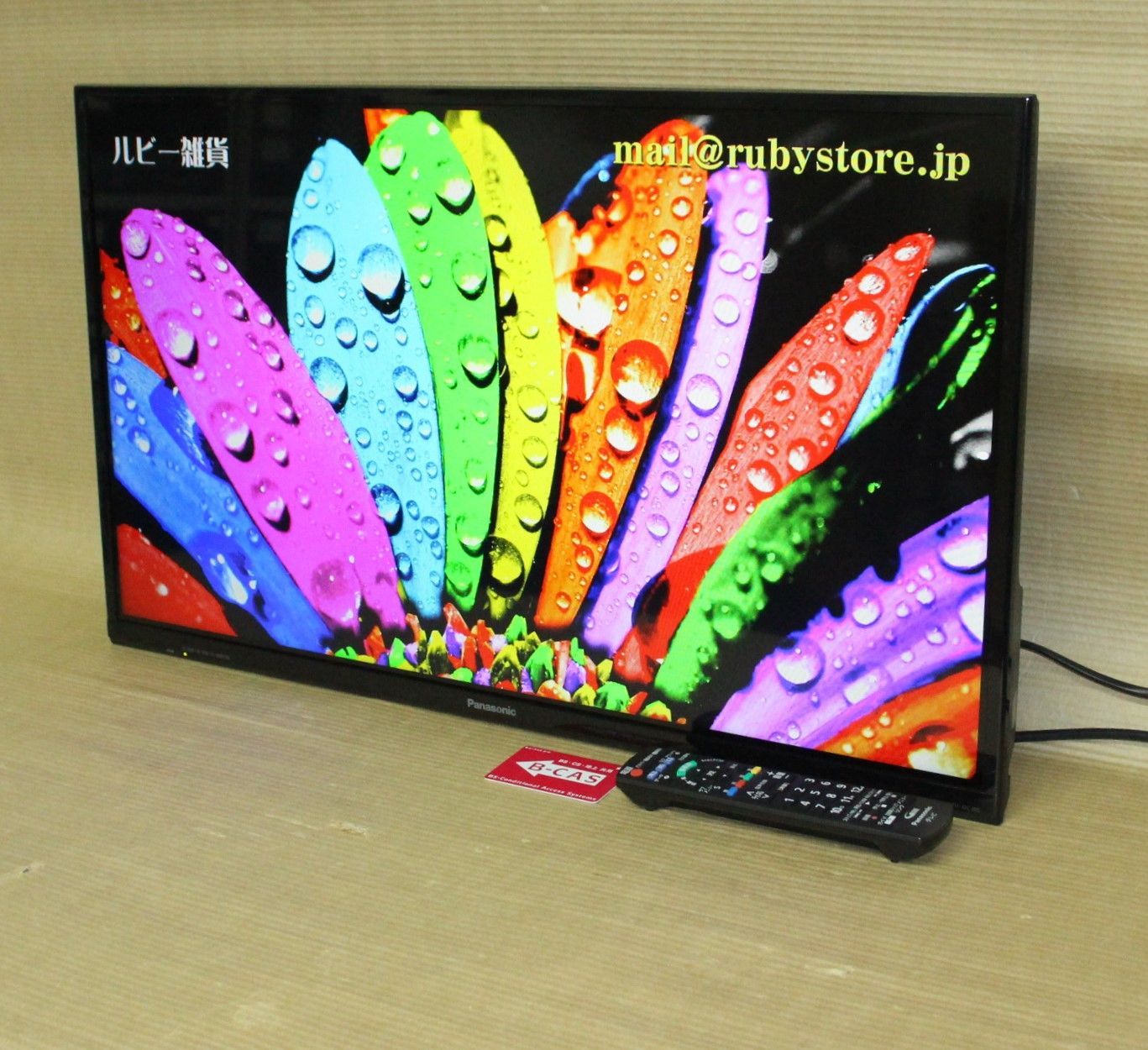 78551☆パナソニック32型LED液晶テレビTH‐32C305【壁掛け金具付