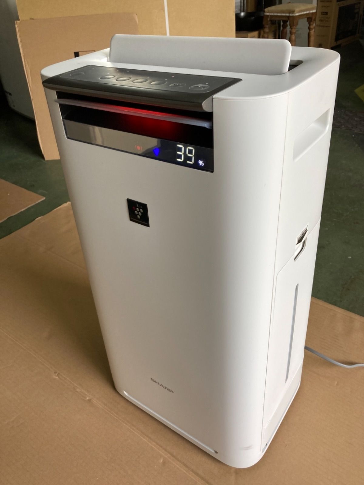 ○ SHARP、加湿空気清浄機、プラズマクラスター25000、HS50