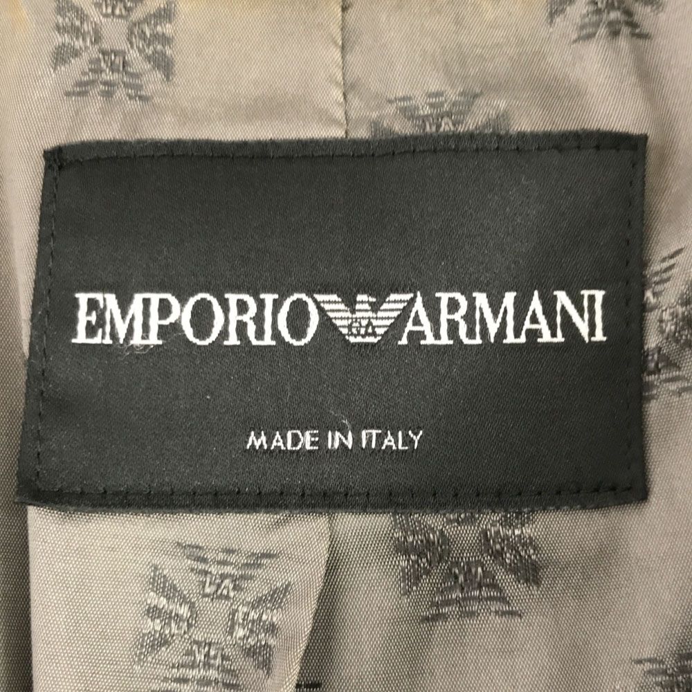 EMPORIO ARMANI - エンポリオアルマーニ イタリア製 テーラードジャケット 36 グレー系 Emporio Armani レディース エンポリオアルマーニ イタリア製 テーラードジャケット 36