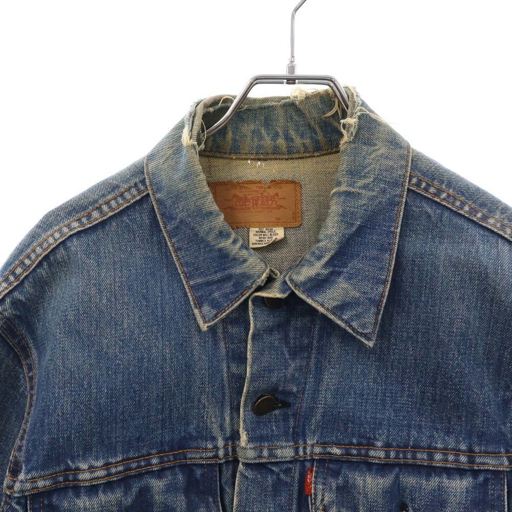 Levi's (リーバイス) 70's VINTAGE 70505 BIGE ボタン裏524 4th