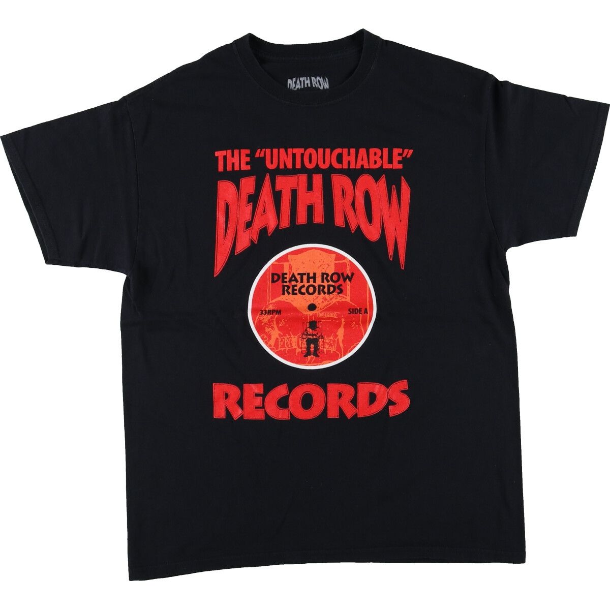 古着 DEATH ROW RECORDS デスロウレコード ラップTシャツ ラップT メンズL相当/eaa410069