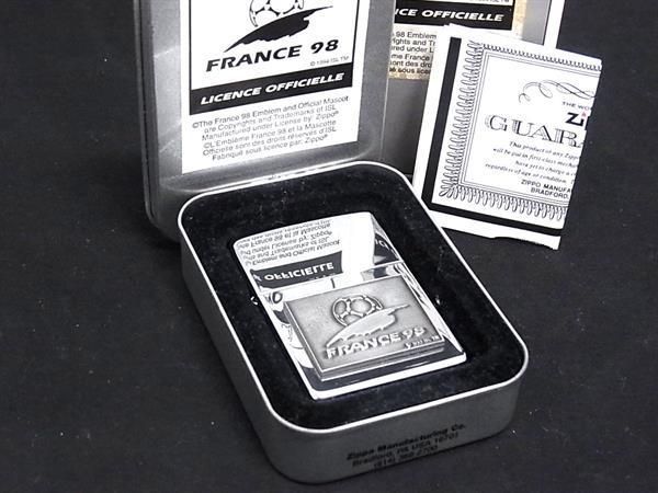 □新品□未使用□ ZIPPO ジッポー フランス98 1998年製 高級ライター