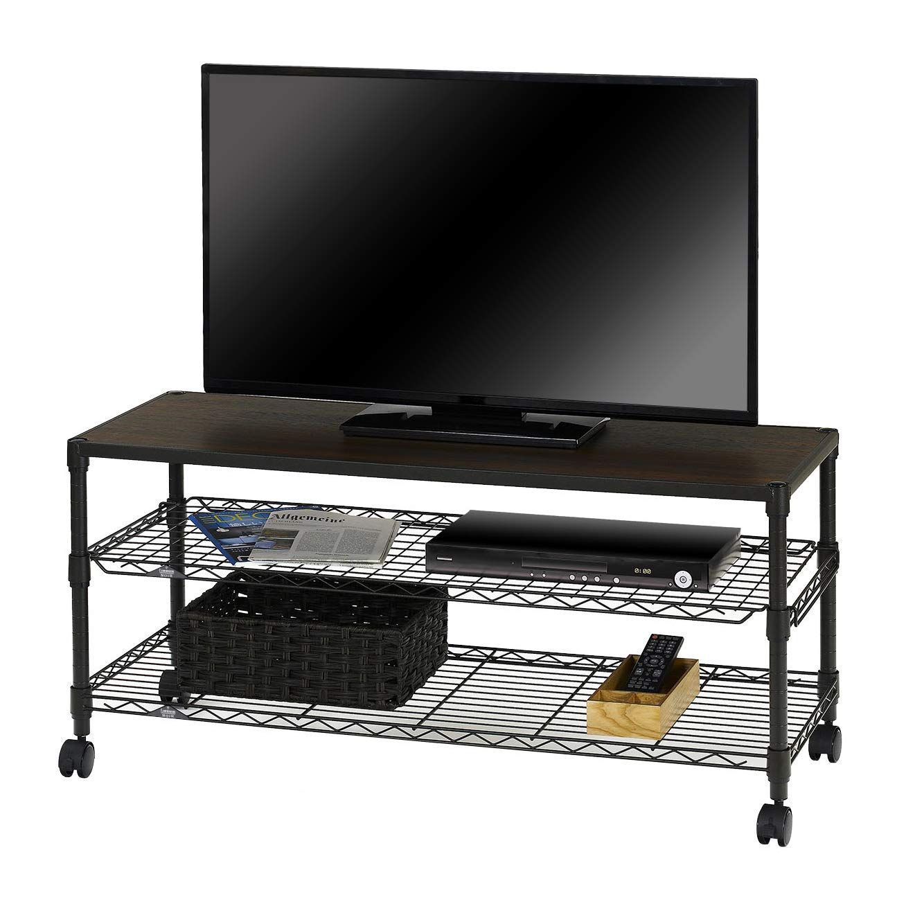 シャープ 46インチ 液晶テレビ LC-46W9 壁寄せテレビスタンド付き