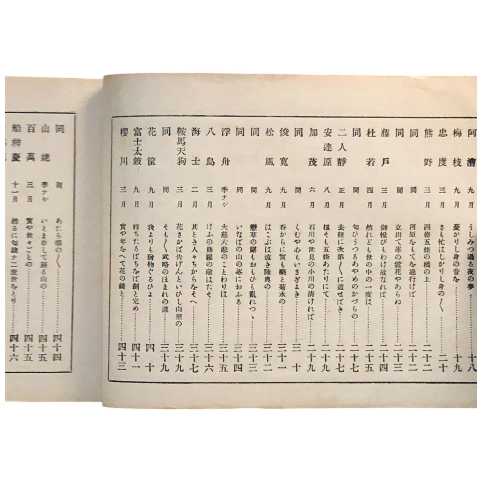 觀世流獨吟大成 全 觀世協會（訂正） 岡村書店 大正14年3月5日
