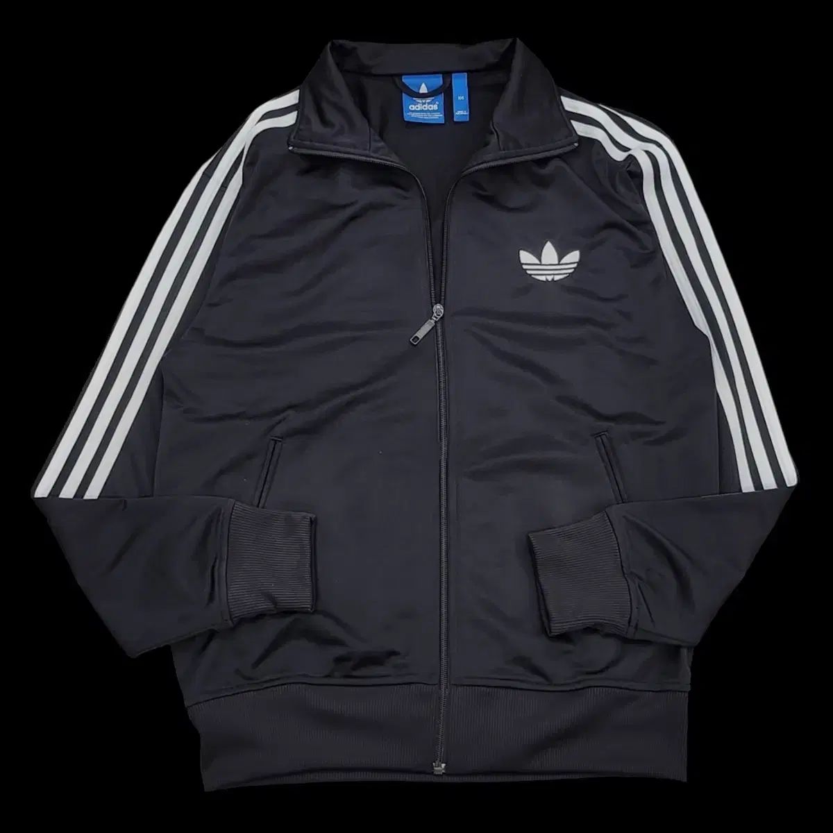 【雷市場（ポンジャン）商品韓国直送】XL adidas(アディダス) ファイヤーバード 黒 3本線 トラックトップス ジャージ 状態 最上