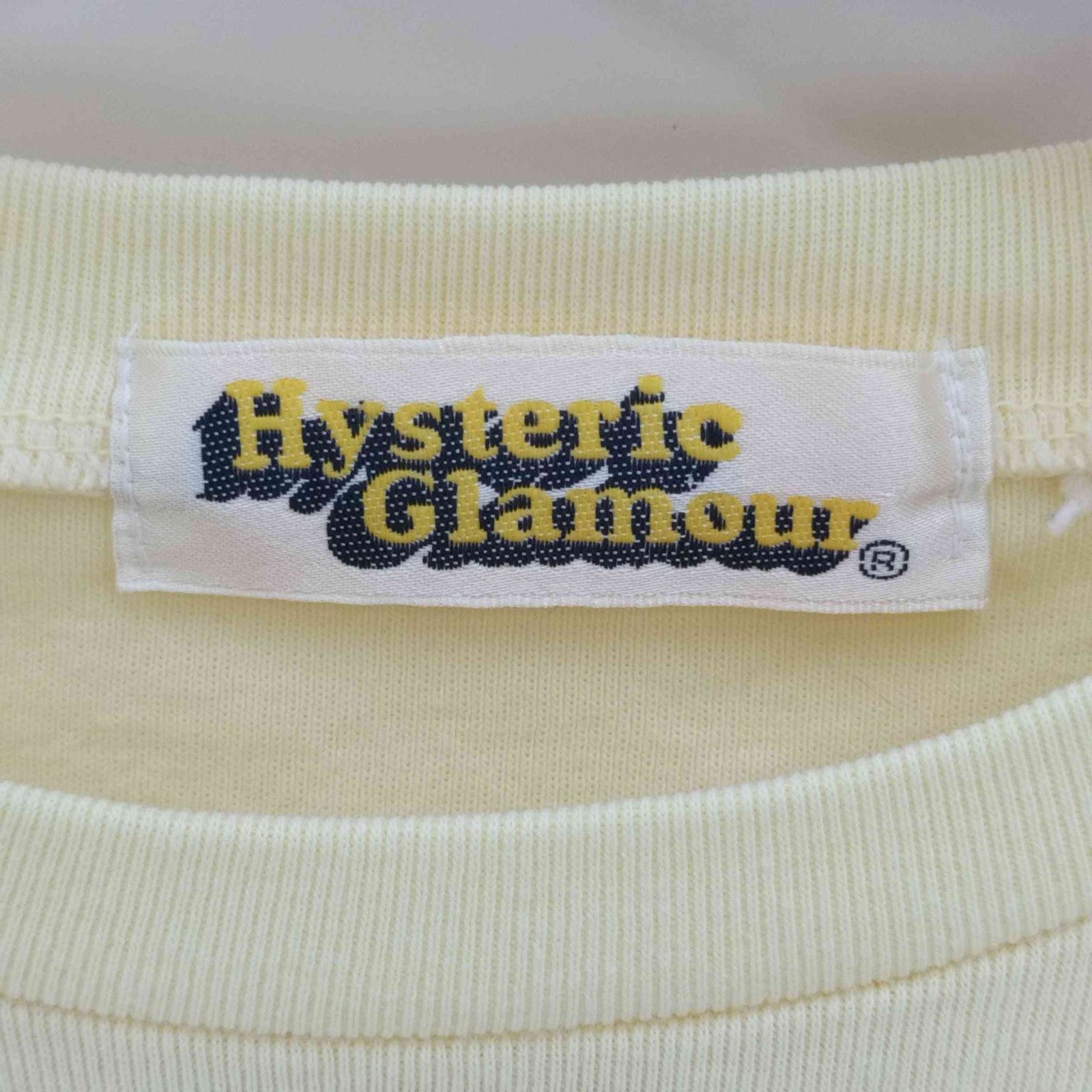 ヒステリックグラマー HYSTERIC GLAMOUR 初期タグ プリントTee