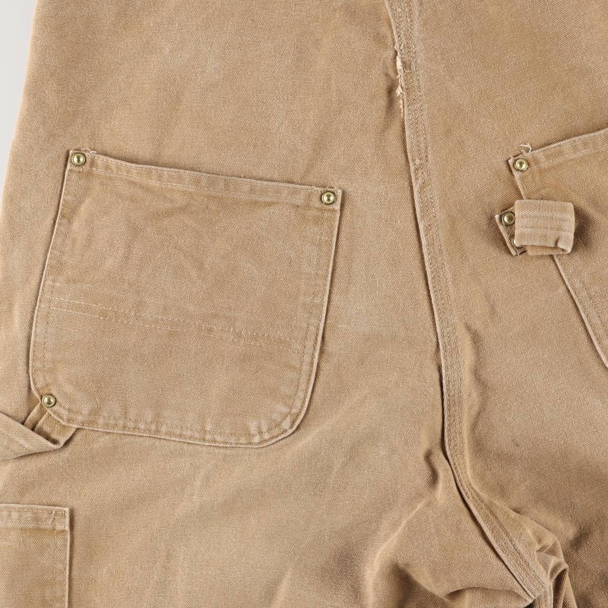 古着 カーハート Carhartt ダブルニー ダック オーバーオール メンズ  