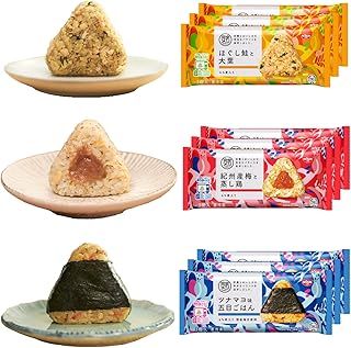 冷凍 完全メシ DELI 日清食品 おにぎり 冷凍おにぎり 定番おにぎりセット ほぐし鮭と大葉 紀州産梅と蒸し鶏 ツナマヨ味 五目ごはん 各3袋 3個入 × 3種