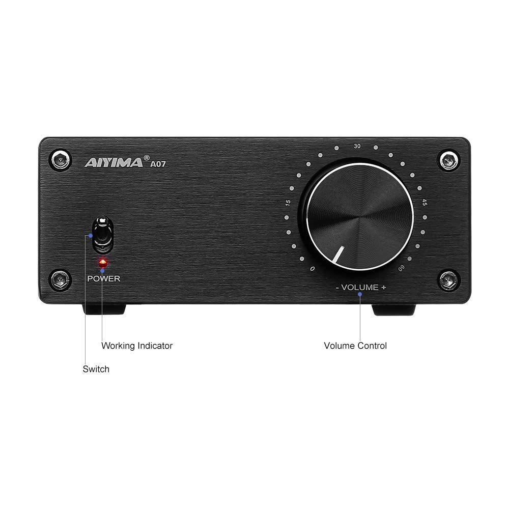 AIYIMA A07 TPA3255 パワーアンプ 300Wx2 D級ステレオデ