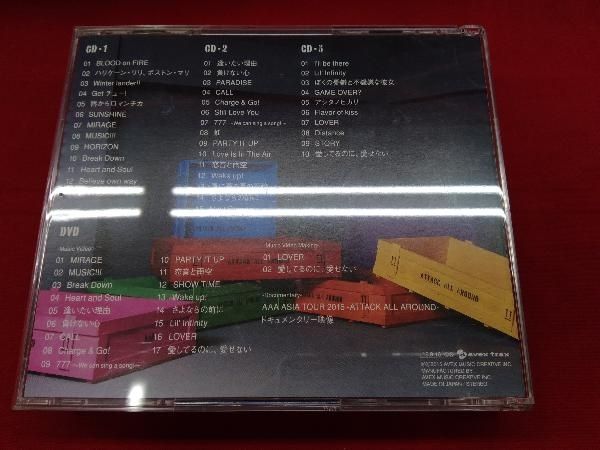ディスク2欠品あり】AAA CD AAA 10th ANNIVERSARY BEST(初回