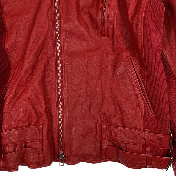 glamb レザー ジャケット 赤 glamb（グラム）の「Cain riders（ライダースジャケット）」 - WEAR
