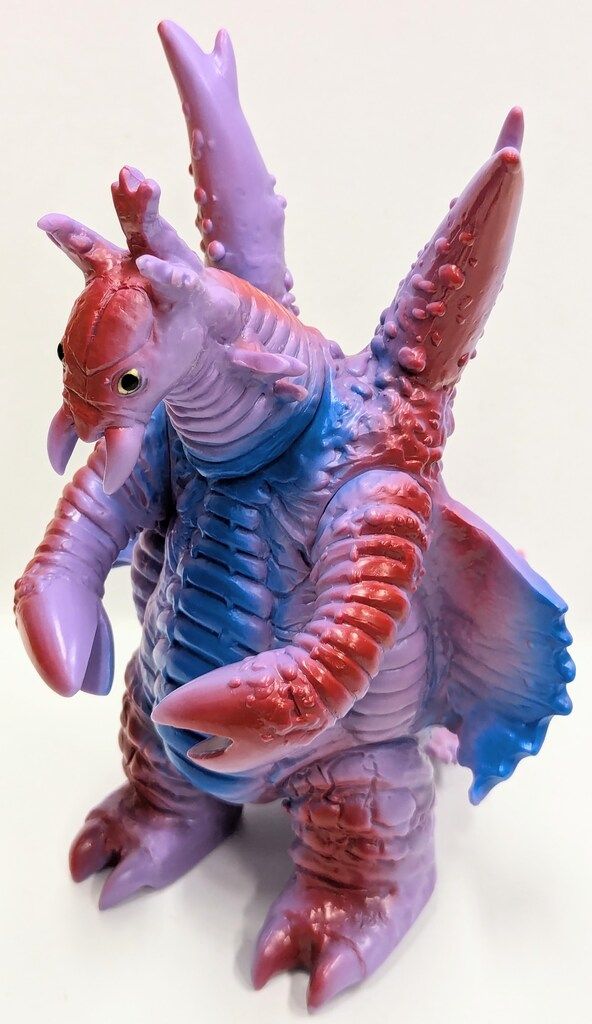 B-CLUB 復刻版怪獣シリーズ アリブンタ 薄紫成型 赤 青塗装 1916