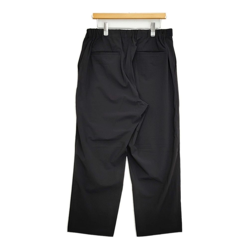 Graphpaper Flex Tricot Wide Tapered Chef Pants サイズ2 定価30800円 GM 242-40036 パンツ 24 SS ブラック メンズ グラフペーパー 5-1014 G