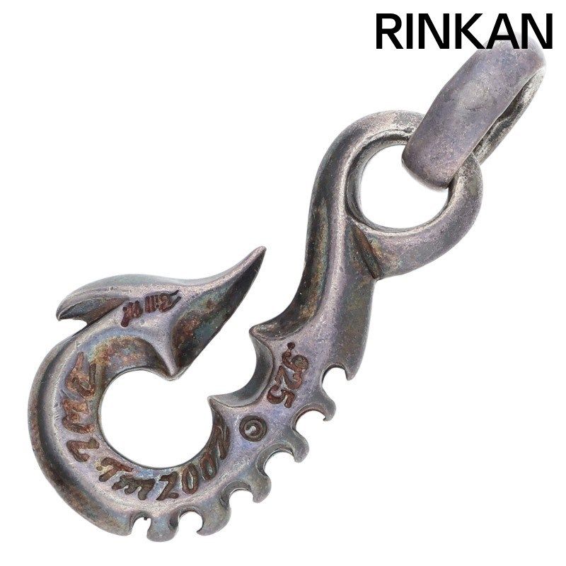 ビルウォールレザー ミディアムフィッシュフック シルバーペンダント