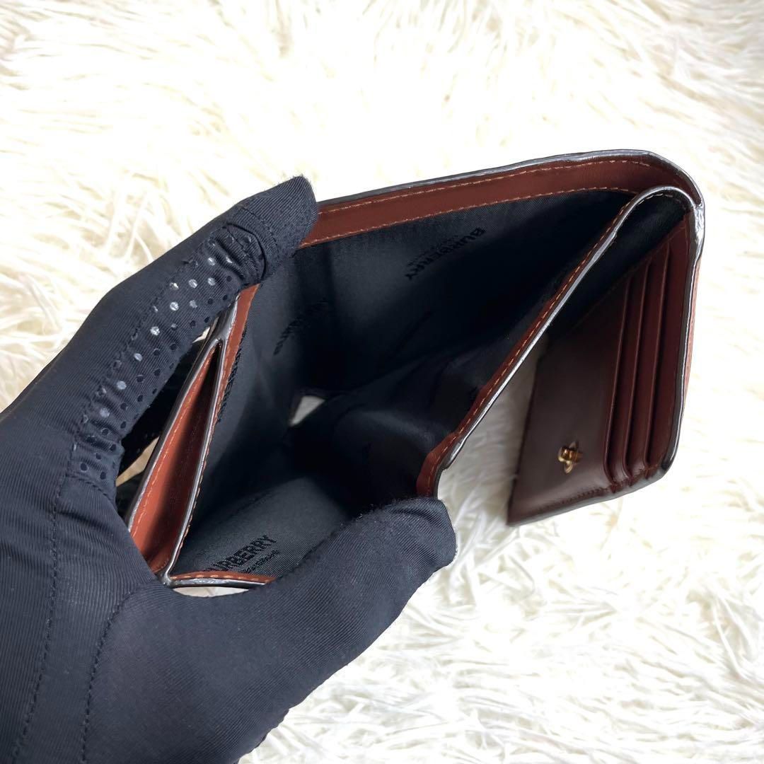 ≫美品≪ 入手困難 / バーバリー TBモノグラムコンパクトウォレット ≫美品≪ 入手困難 / バーバリー TBモノグラムコンパクト