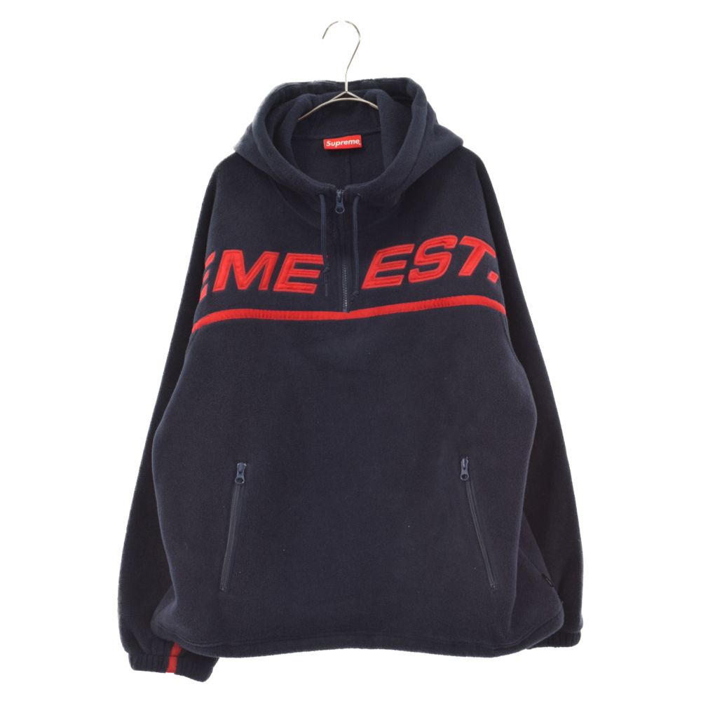 SUPREME 19AW ハーフジップ フリース