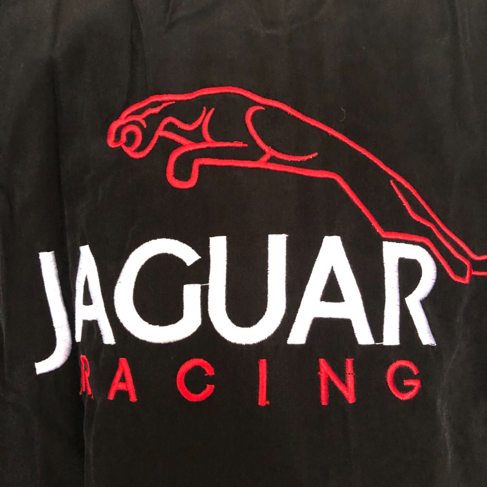 新品 刺繍 ジャガー jaguar レーシングジャケット M L XL XXL