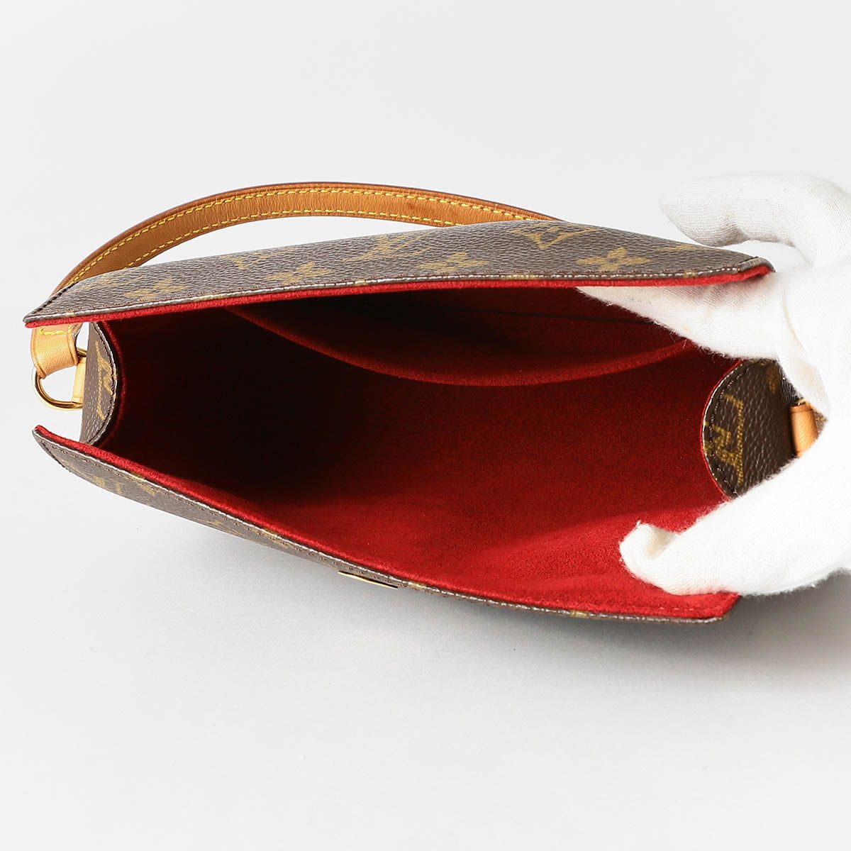 ルイヴィトン Louis Vuitton ハンドバッグ レシタル ブラウン ランク  