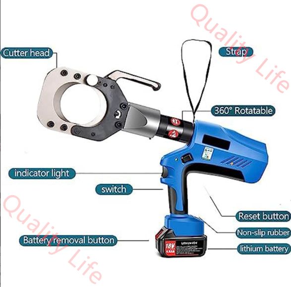 Cu Alケーブル用銅ケーブルカッター