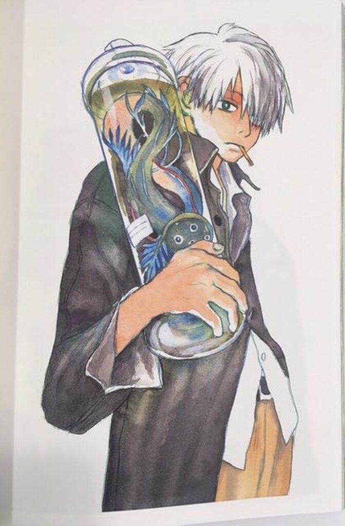 講談社 小売業者 漆原友紀 蟲師 画集 (帯付) 蟲師画集 漆原友紀 画集