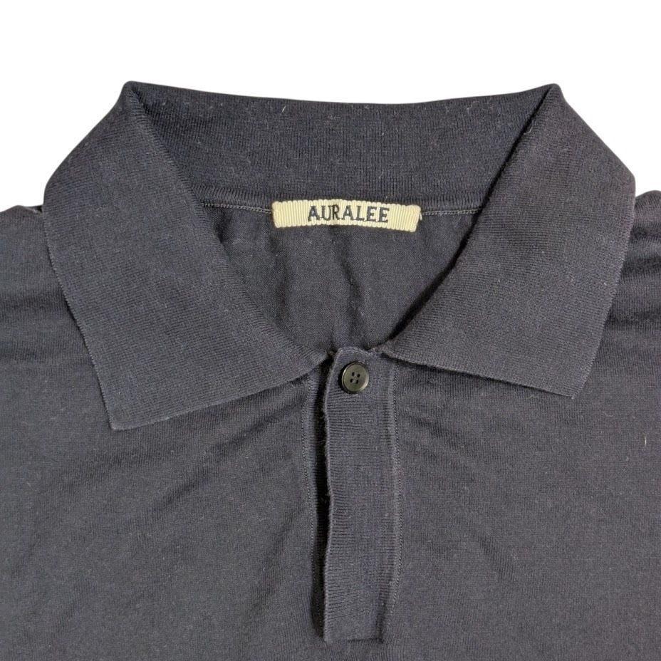 BEAMS JAPAN（ビームス ジャパン）AURALEE / KNIT POLO（シャツ