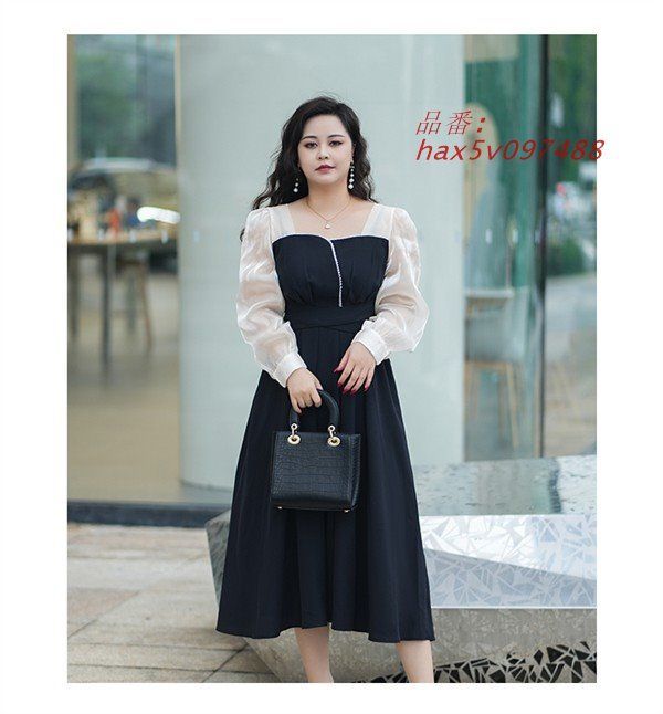 ぽっちゃり パーティードレス