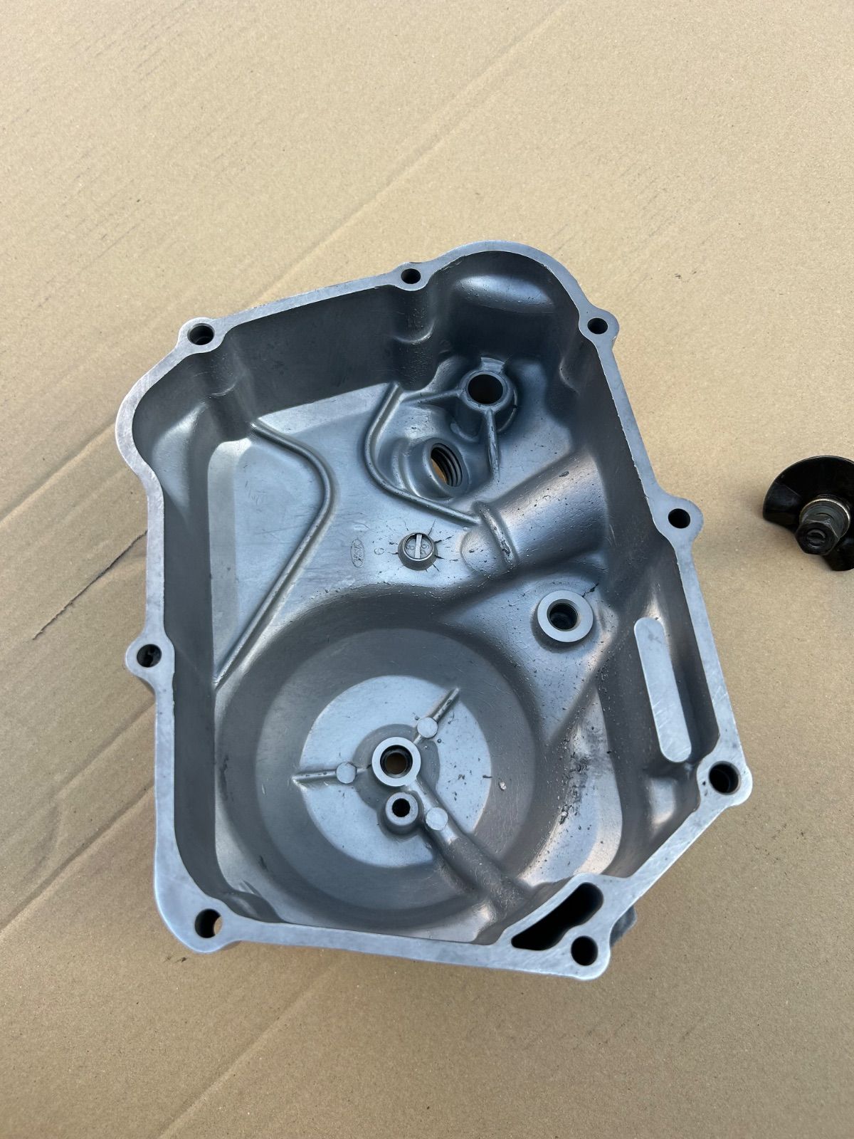 モンキー系 バフ済み 遠心クラッチカバー カブ ダックス シャリー DAX ４ミニ BRIGHTFACE_UK