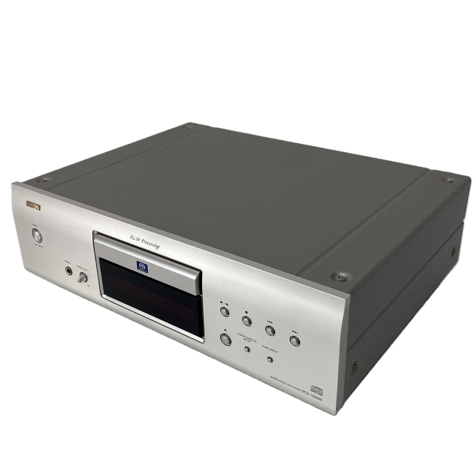 DENON DCD-1500AE SACD CDプレーヤー デノン オーディオ機器 2005年製 音響 ジャンク S10493223